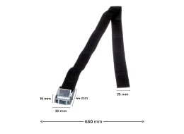 Paski mocujące do montażu opony rowerów elektrycznych, długość 650 mm, 2 szt. - część zamienna