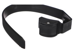 Pasek szybkiego zapięcia do bagażnika rowerowego na hak, długość 38 cm, czarny - część zamienna