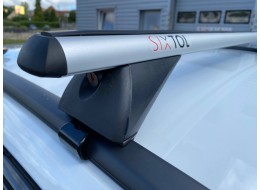 Poprzeczna belka aluminiowa z zamkiem ROOF RACK IN 1, 120 cm, nośność 90 kg