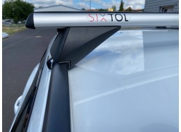 Poprzeczna belka aluminiowa z zamkiem ROOF RACK IN 1, 120 cm, nośność 90 kg