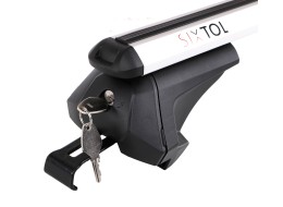 Aluminiowa belka poprzeczna z zamkiem ROOF RACK IN PRO, 120 cm, nośność 90 kg