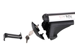 Aluminiowa belka poprzeczna z zamkiem ROOF RACK IN PRO, 120 cm, nośność 90 kg