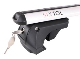 Aluminiowa belka poprzeczna z zamkiem ROOF RACK PRO, 120 cm, nośność 90 kg