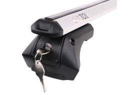 Aluminiowa belka poprzeczna z zamkiem ROOF RACK PRO, 120 cm, nośność 90 kg