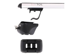 Aluminiowa belka poprzeczna z zamkiem ROOF RACK FIX PRO, 120 cm, nośność 90 kg