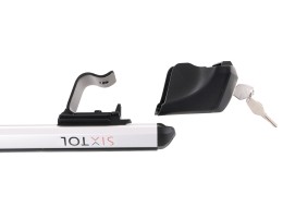 Aluminiowa belka poprzeczna z zamkiem ROOF RACK FIX PRO, 120 cm, nośność 90 kg