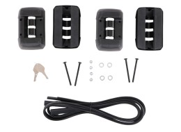 Aluminiowa belka poprzeczna z zamkiem ROOF RACK FIX PRO, 120 cm, nośność 90 kg