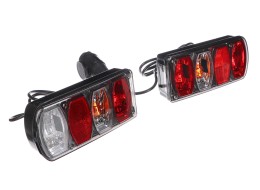 Zestaw świateł z kablem i wtyczką 13-pin do uchwytu rowerowego E-BIKE PREMIUM - część zamienna