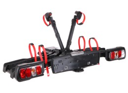 Bagażnik rowerowy na hak E-BIKE 2 PREMIUM - 2 rowery elektryczne, nośność 60 kg, składany