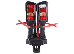 Bagażnik rowerowy na hak E-BIKE 2 PREMIUM - 2 rowery elektryczne, nośność 60 kg, składany