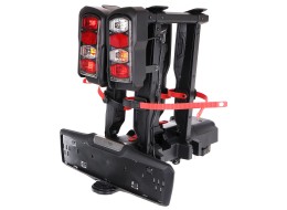 Bagażnik rowerowy na hak E-BIKE 2 PREMIUM - 2 rowery elektryczne, nośność 60 kg, składany