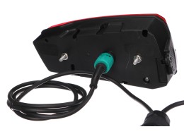 Zestaw świateł z kablem i wtyczką 13-pin do bagażnika rowerowego E-BIKE PRO - część zamienna