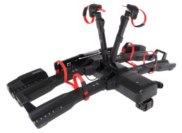 Uchwyt rowerowy na hak E-BIKE 2 PRO - 2 rowery elektryczne, nośność 60kg, składany