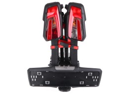 Uchwyt rowerowy na hak E-BIKE 2 PRO - 2 rowery elektryczne, nośność 60kg, składany
