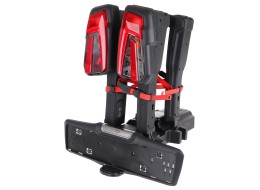 Uchwyt rowerowy na hak E-BIKE 2 PRO - 2 rowery elektryczne, nośność 60kg, składany