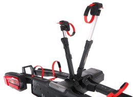 Uchwyt rowerowy na hak E-BIKE 2 PRO - 2 rowery elektryczne, nośność 60kg, składany
