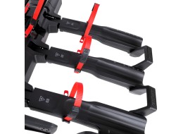 Uchwyt rowerowy na hak E-BIKE 3 PRO - 3 rowery elektryczne, udźwig 60 kg, składany