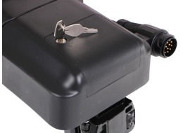 Uchwyt rowerowy na hak E-BIKE 3 PRO - 3 rowery elektryczne, udźwig 60 kg, składany