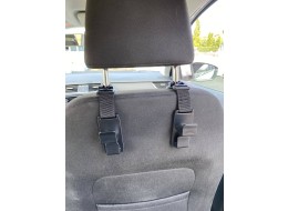 Haczyk do samochodu na zagłówek CAR HOOK 2, 2 szt.