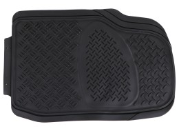 Uniwersalne gumowe dywaniki samochodowe CAR MAT UNI SET 3, komplet, 4 szt.