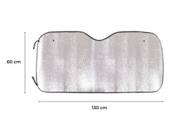 Osłona przeciwsłoneczna na przednią szybę samochodu CAR SUNSHADE 4, 130 x 60 cm