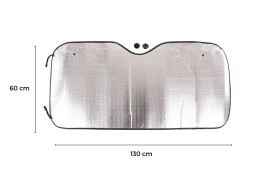 Osłona przeciwsłoneczna na przednią szybę samochodu CAR SUNSHADE 5, 130 x 60 cm