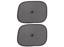 Osłona przeciwsłoneczna z przyssawką na boczne okno samochodu CAR SUNSHADE SET 7, 44 x 36 cm, 2 szt.