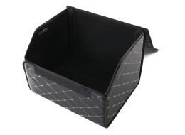 Organizator do bagażnika samochodowego CAR COMPACT ELEGANT M, 1 przegroda, składany, z pokrywą