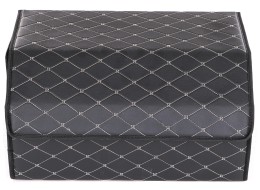 Organizer do bagażnika samochodowego CAR COMPACT ELEGANT L, 2 przegródki, składany, z pokrywą