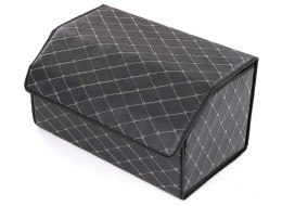 Organizer do bagażnika samochodowego CAR COMPACT ELEGANT L, 2 przegródki, składany, z pokrywą