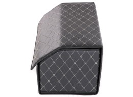 Organizer do bagażnika samochodowego CAR COMPACT ELEGANT L, 2 przegródki, składany, z pokrywą