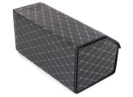 Organizer do bagażnika samochodowego CAR COMPACT ELEGANT L, 2 przegródki, składany, z pokrywą