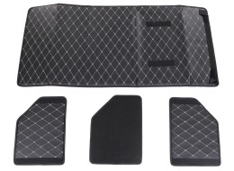 Organizer do bagażnika samochodowego CAR COMPACT ELEGANT L, 2 przegródki, składany, z pokrywą