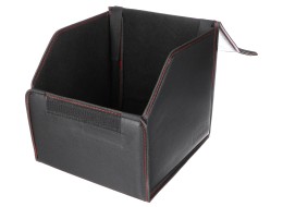 Organizator do bagażnika CAR COMPACT LEATHER S, 1 przegródka, składany, z pokrywą