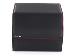 Organizer do bagażnika CAR COMPACT LEATHER M, 1 przegroda, składany, z pokrywą SIXTOL
