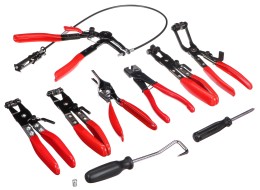 Zestaw szczypiec do opasek wężowych MECHANIC HOSE CLAMP SET 9