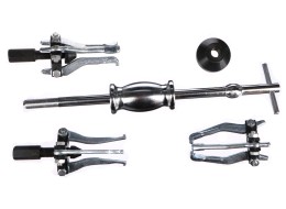 Zestaw 3-ramiennych ściągaczy z uderzeniowym młotem ślizgowym do łożysk MECHANIC PULLER SET 5