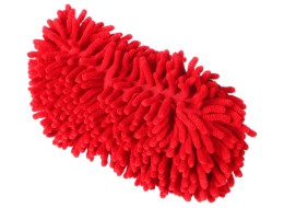Gąbka do mycia auta CAR DETAILING WASH 1, 24 x 12,5 x 6 cm, czarno-czerwona