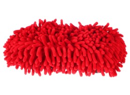 Gąbka do mycia auta CAR DETAILING WASH 1, 24 x 12,5 x 6 cm, czarno-czerwona