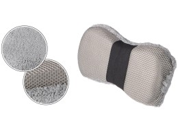 Gąbka do mycia auta CAR DETAILING WASH 2, 24 x 12,5 x 6 cm, szara
