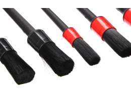 Zestaw precyzyjnych pędzli do czyszczenia auta CAR DETAILING BRUSH 6, 6 szt.