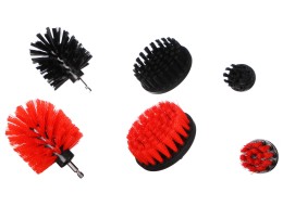 Zestaw szczotek do wiertarki do czyszczenia auta CAR DETAILING DRILL BRUSH 6, 6 szt.