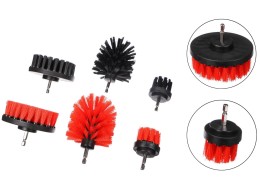 Zestaw szczotek do wiertarki do czyszczenia auta CAR DETAILING DRILL BRUSH 6, 6 szt.