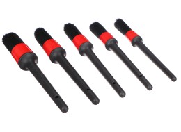 Zestaw miękkich precyzyjnych pędzelków do czyszczenia samochodu CAR DETAILING BRUSH 5 SOFT, 5 szt.