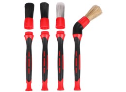 Zestaw precyzyjnych szczotek z wymiennymi nasadkami do czyszczenia samochodu CAR DETAILING BRUSH 4