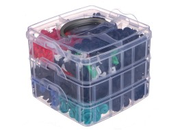 Zestaw spinek, zaczepów i kołków do tapicerki samochodowej MECHNIC TRIM CLIP SET 700
