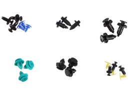 Zestaw spinek, zaczepów i kołków do tapicerki samochodowej MECHNIC TRIM CLIP SET 700