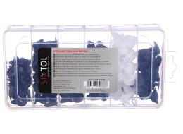 Zestaw spinek, zaczepów i kołków do tapicerki samochodowej MECHNIC TRIM CLIP SET 100