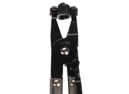 Szczypce do samozaciskowych opasek, zakrzywione MECHANIC HOSE CLAMP 5