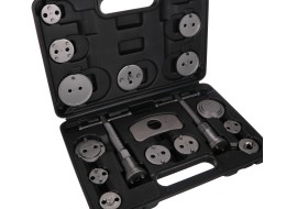Przyrząd do wciskania tłoczków hamulcowych MECHANIC BRAKE SET BLACK 18, zestaw 18 szt.